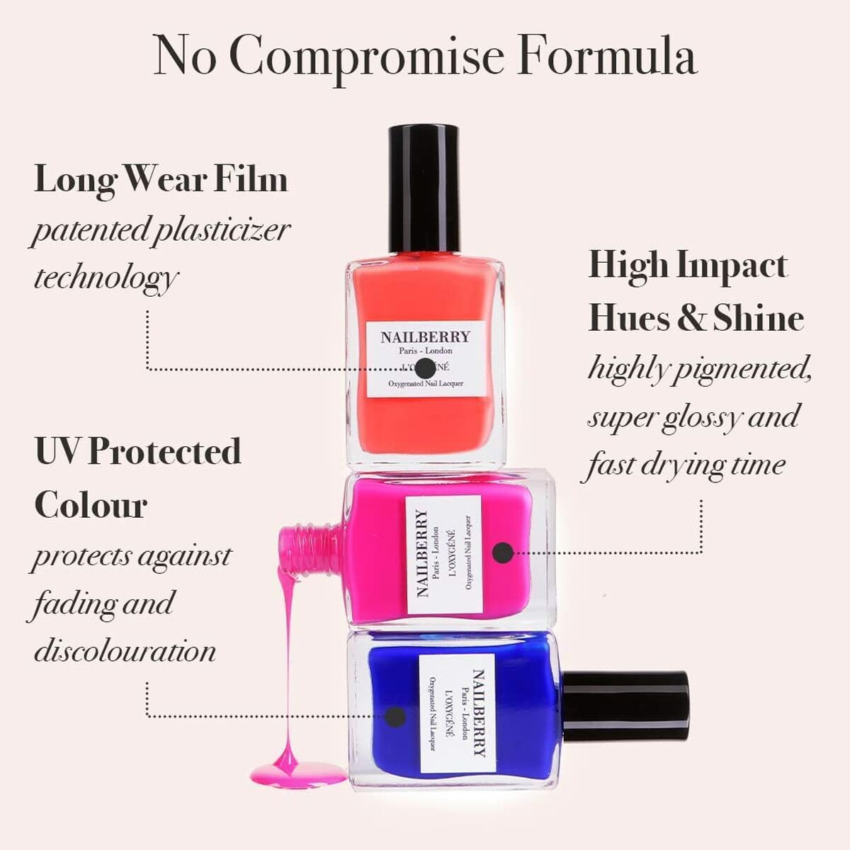 Vernis à ongles Nailberry ROUGE 15 ml